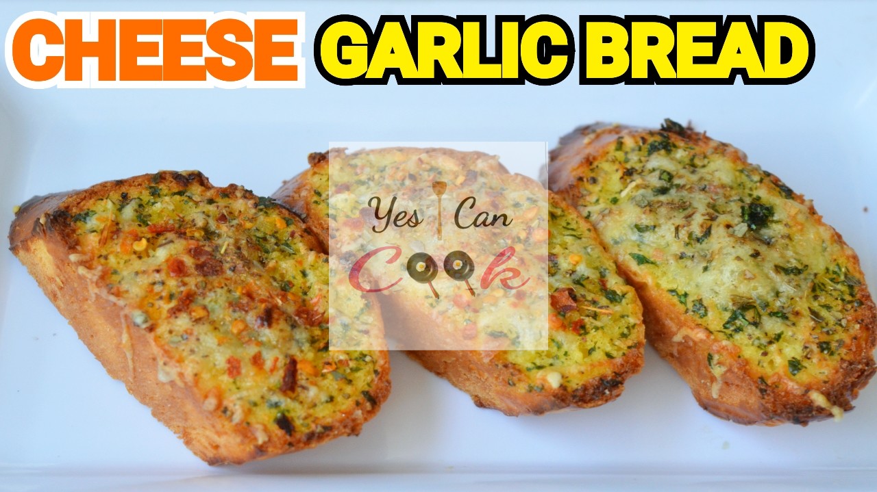 Cheese Garlic Bread Recipe In Pan