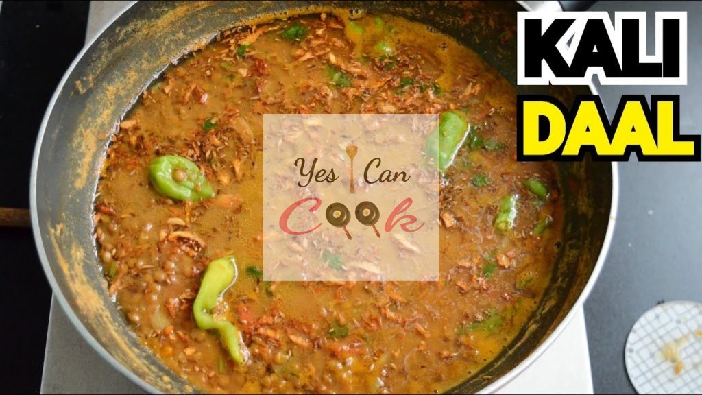 Kali Masoor Ki Daal