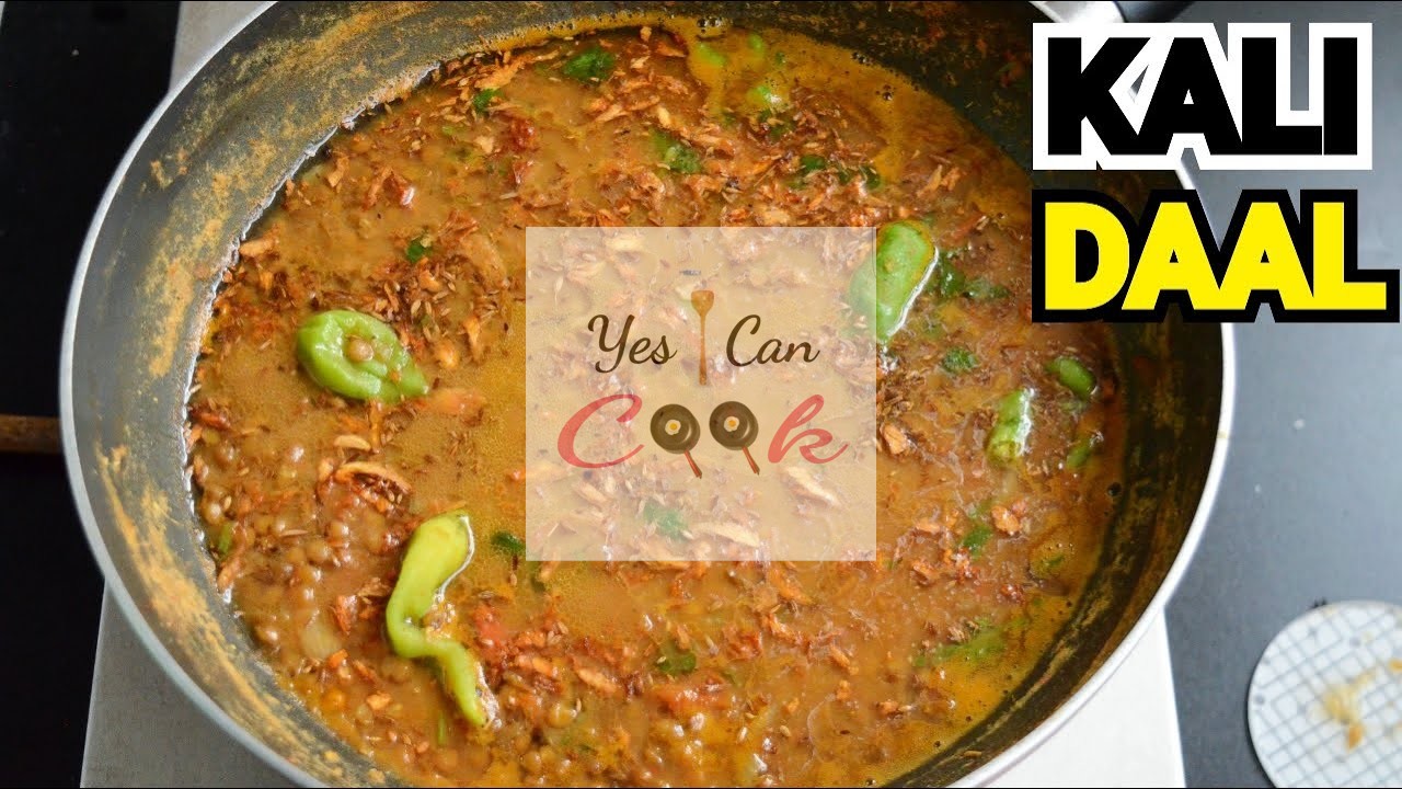 Kali Masoor ki Daal Banana Bohat he asan