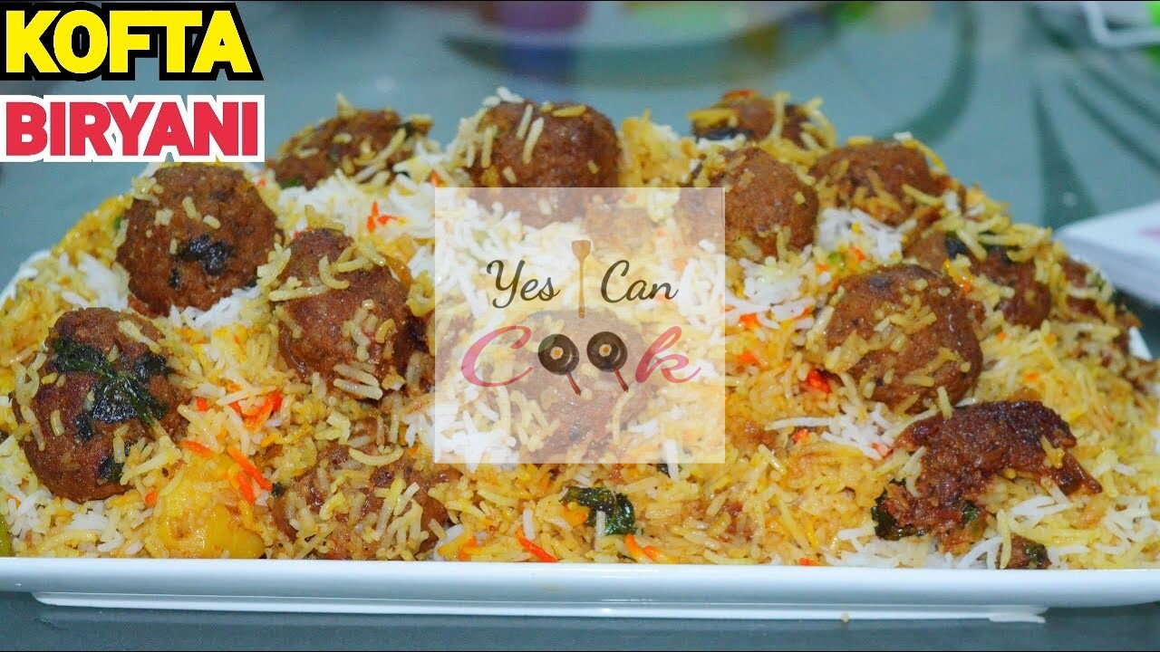Super Spicy Kofta Biryani Recipe
