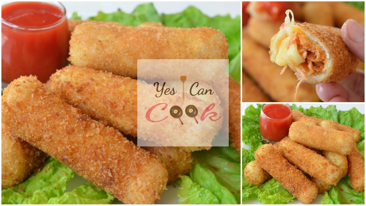 Peri-Peri Bread Fingers || Chicken Cheese Fingers