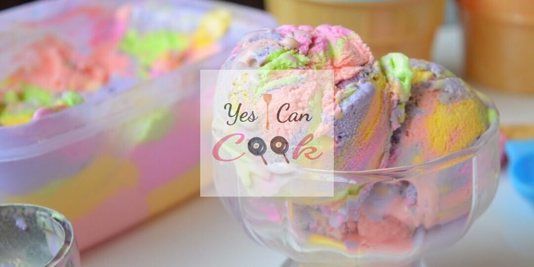 Rainbow Ice-cream for Kids