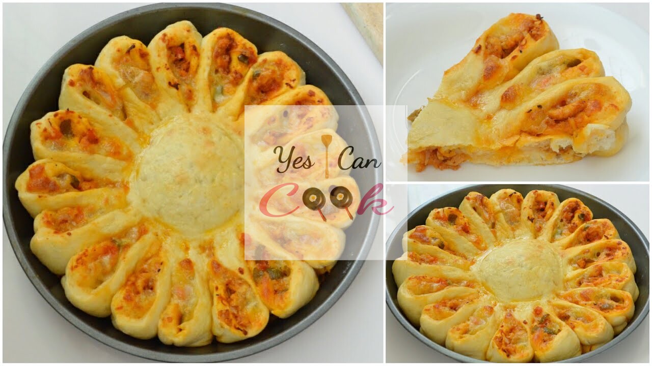 Pizza Flower || Sunflower Pizza