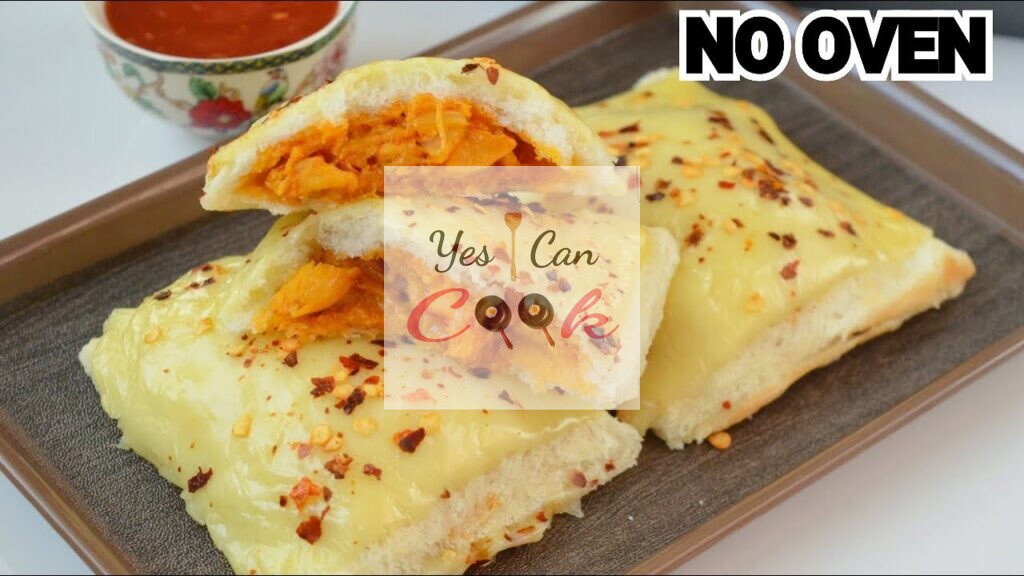Bread Pizza No Oven Recipe