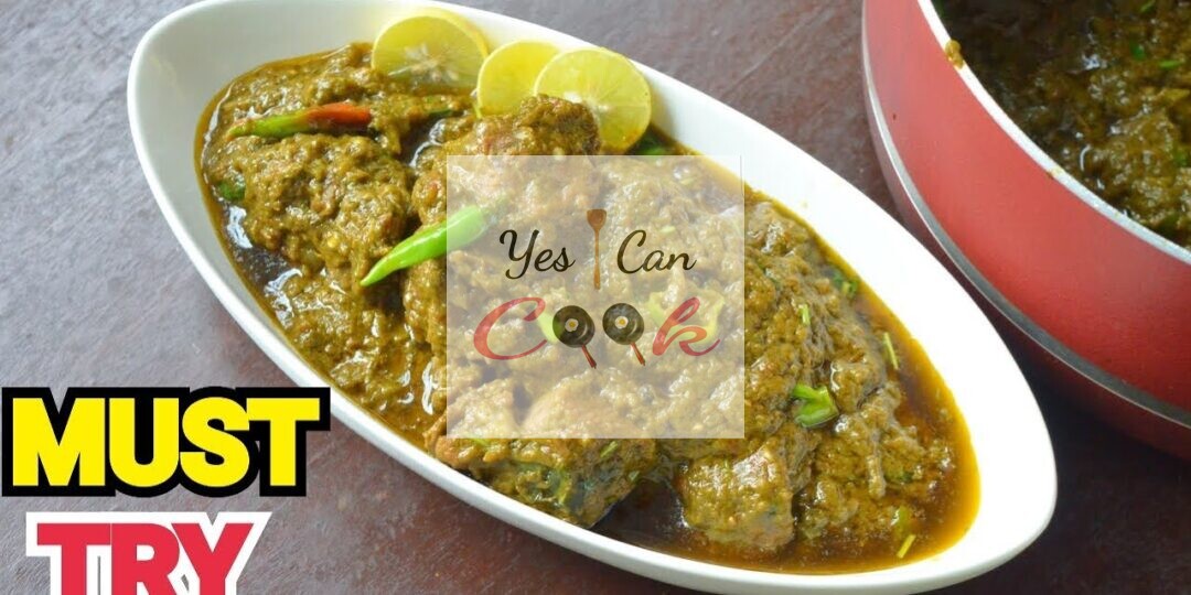 Tasty Spinach Mutton Recipe
