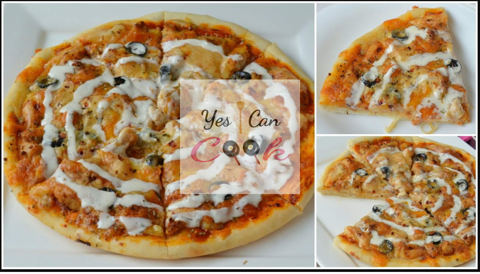 Creamy Pizza || Malai Boti Pizza