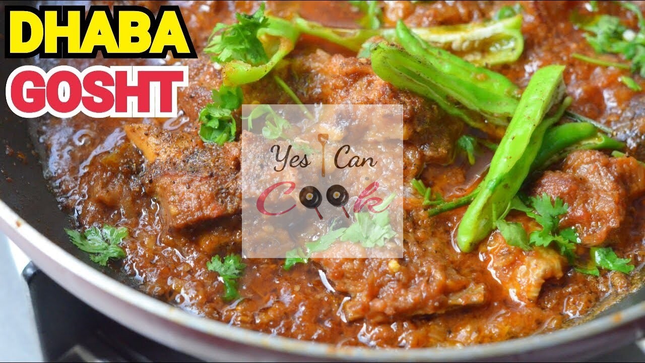 Dhaba Gosht Recipe