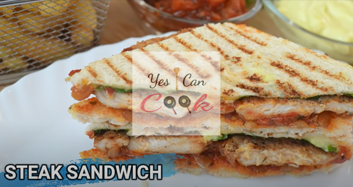 Easy Chicken Steak Sandwich Recipe