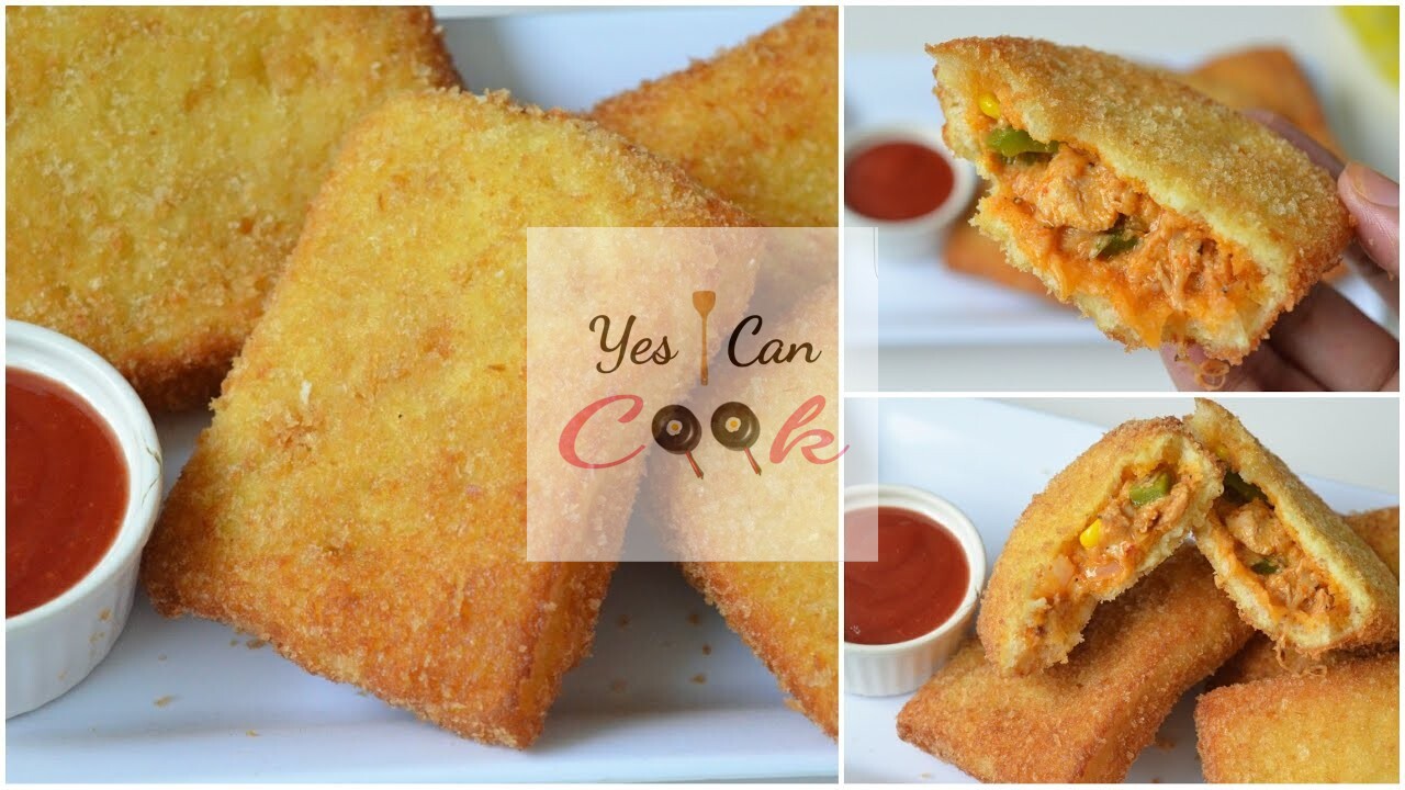 Fried Bread Pizza Puffs Recipe