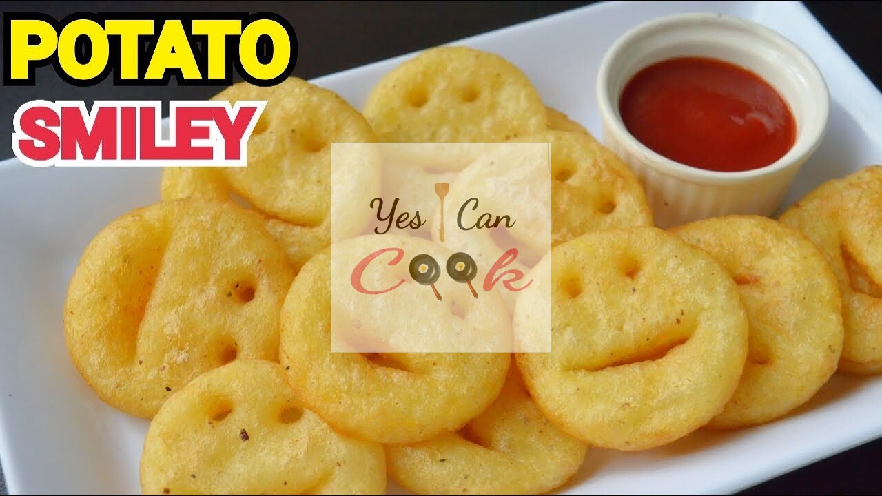 Potato Smiley- Lunch Box Recipe