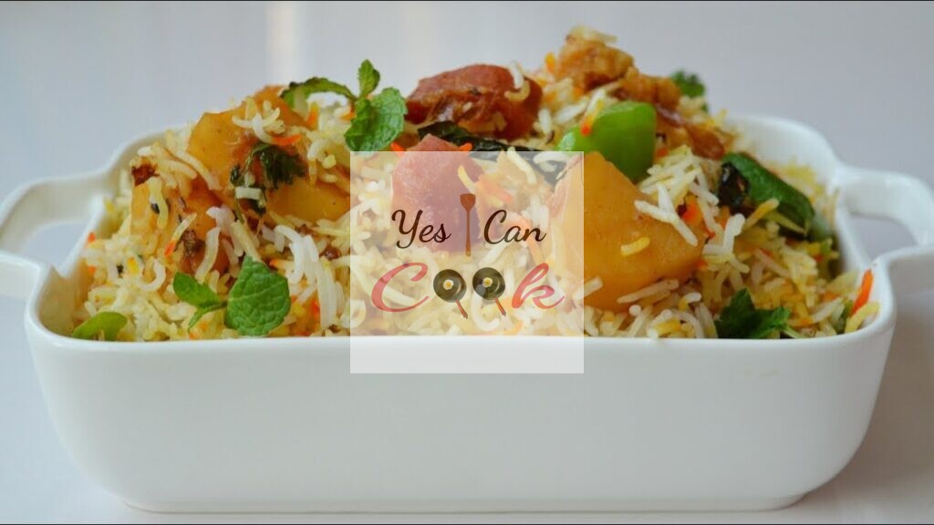 Vegetable Dum Biryani