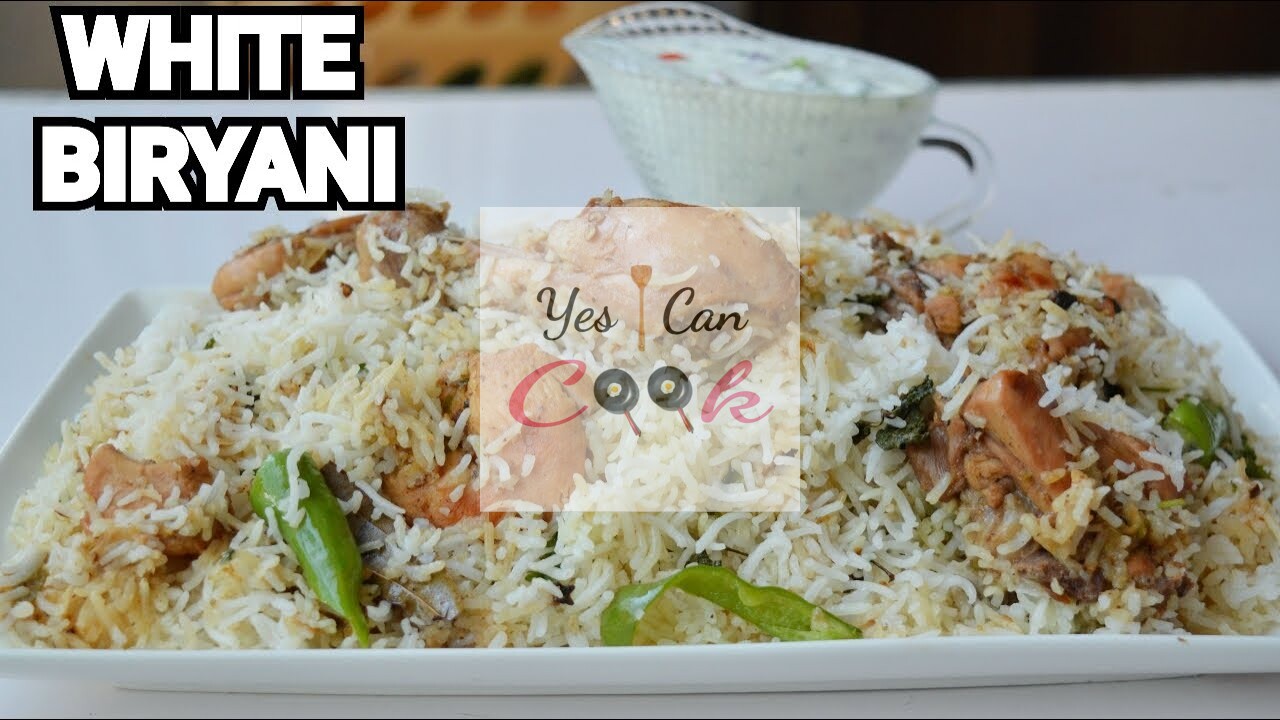 White Biryani Simple But Tasty