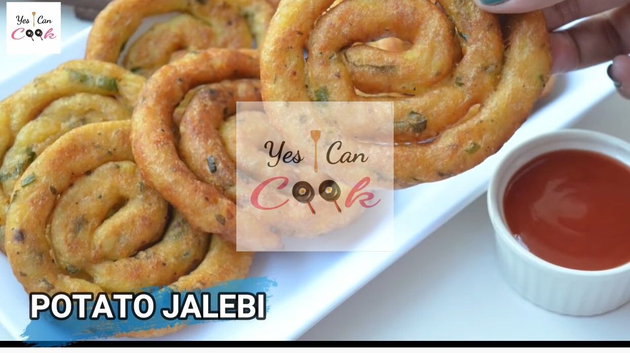 Potato Jalebis Tasty Tea-Time Snacks