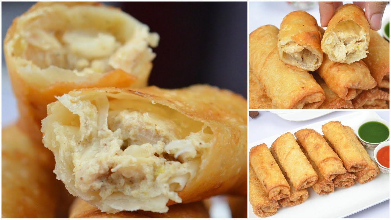 Smoked Malai Boty Crsipy Rolls