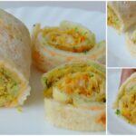 Bread Chicken Mayo Swiss Roll