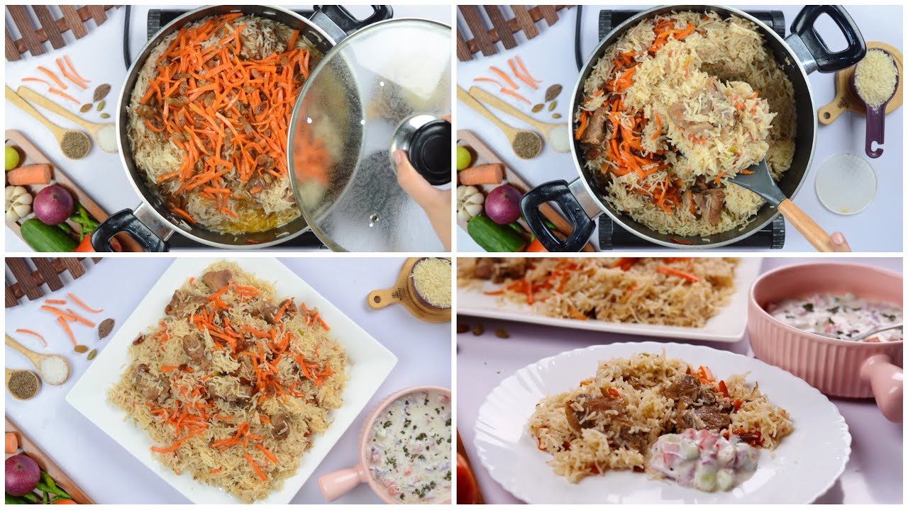 Afghani Mutton Pulao Recipe