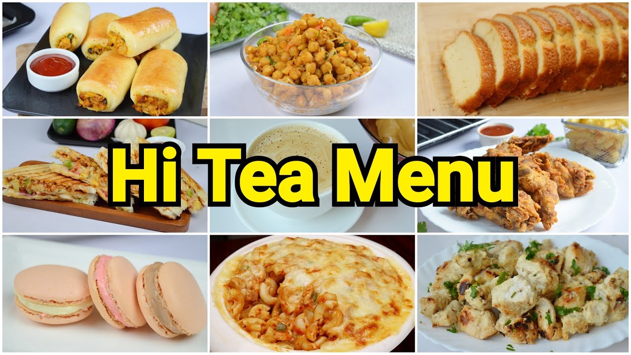 Special Hi Tea Complete Menu