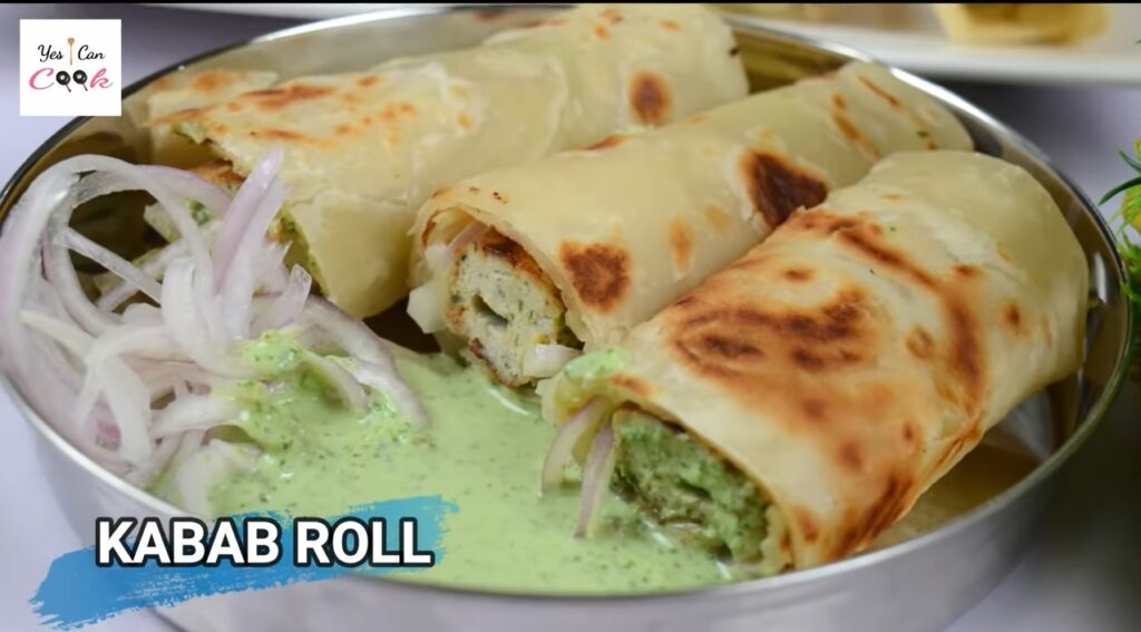 Kabab Paratha Roll