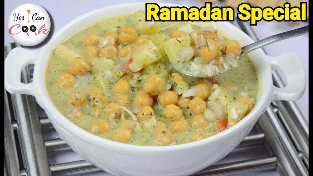 Quick and Easy Green Chana Chaat