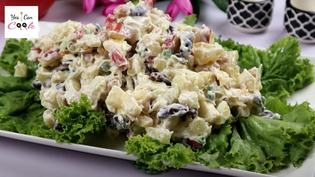 Russian Salad Chaat