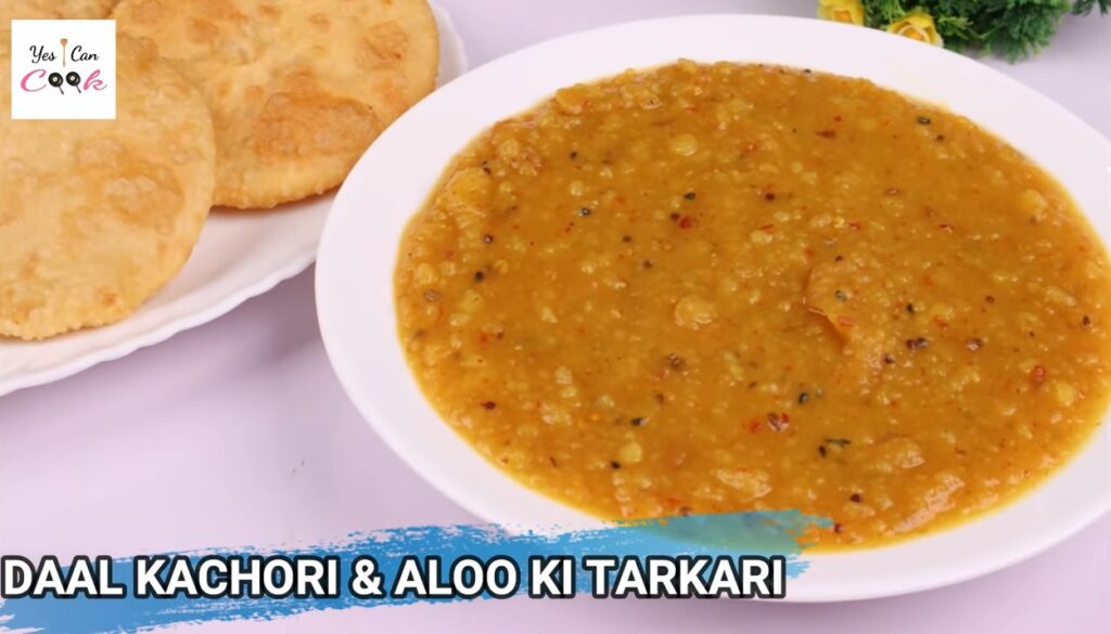 Daal Kachori and Aloo ki Tarkari
