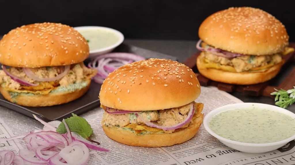 Malai Botti Bun Kabab