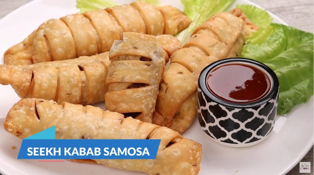 Seekh Kabab Samosa