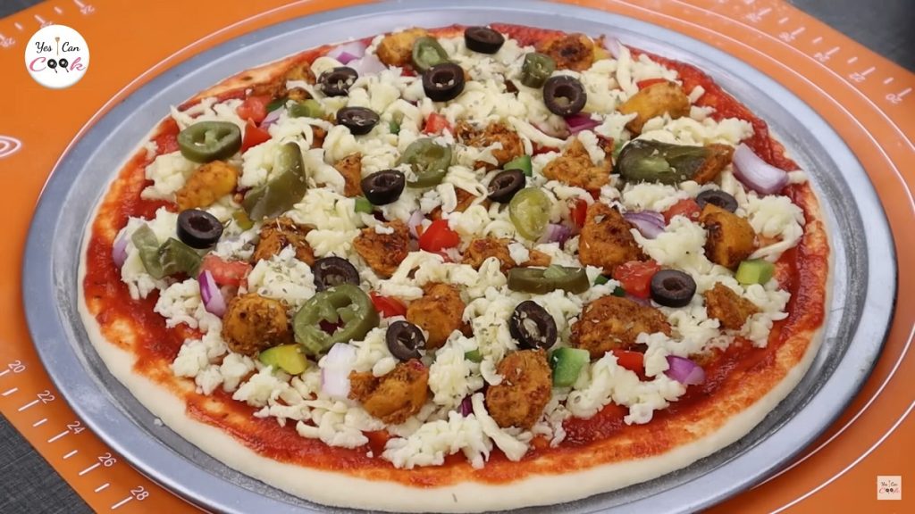 Assembling the Pizza